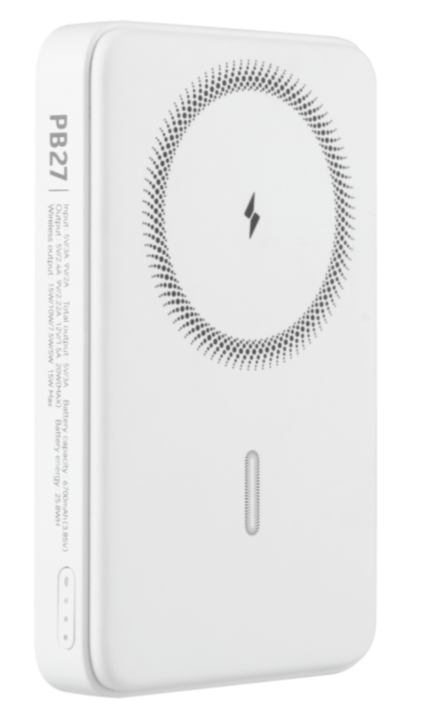 PowerBank MagSafe PD 6.700mAh 20W (Blanc)